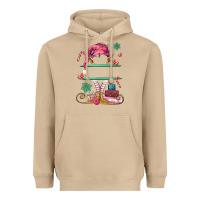 Mushroom pink elf costom name and preview Heavyweight Hoodie - MaliasSmallBusiness