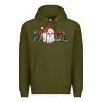 Army Green noel santa claus Premium Hoodie - Jasminsmagicworld
