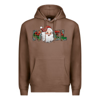Chestnut noel santa claus Premium Hoodie - Jasminsmagicworld
