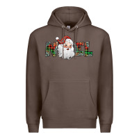 Coffee noel santa claus Premium Hoodie - Jasminsmagicworld