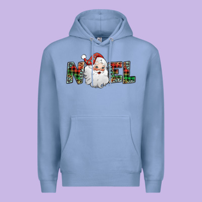 Noel Santa Claus Premium Hoodie Designed By Jasminsmagicworld