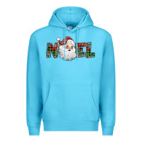 Ocean Blue noel santa claus Premium Hoodie - Jasminsmagicworld