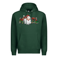 Sports Green noel santa claus Premium Hoodie - Jasminsmagicworld