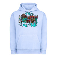 Pigment Grape Ice Western More Howdy Less Hate Cowboy Hat Gemstone Urban Hoodie - HowdyJamesFarm