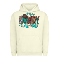 Pigment Pistachio Western More Howdy Less Hate Cowboy Hat Gemstone Urban Hoodie - HowdyJamesFarm