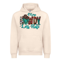 Sandshell Western More Howdy Less Hate Cowboy Hat Gemstone Urban Hoodie - HowdyJamesFarm