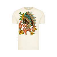 Vintage Arctic free spirit sunflower and indian headdress Vintage Tee - HRA Design Shop
