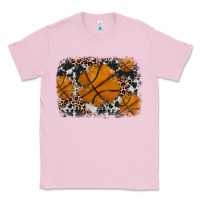 Bubblegum Pink basketball background Classic Tee - JahusDesignShop