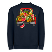 Navy watermelon and truck Heavyweight Sweatshirt - HRA Design Shop