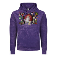 Cloud Purple be joy ful Vintage Hoodie - CowhideDigitalArt