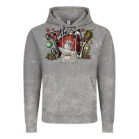 Cloud Rock be joy ful Vintage Hoodie - CowhideDigitalArt