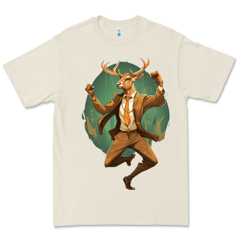 Happy Deer Premium Tee by Unal Design | Teevron