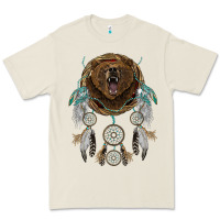 Bone bear  native dreamcatcher Premium Tee - BarkalooDesign