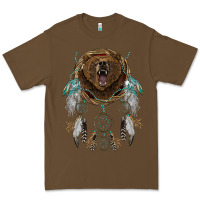 Cacao bear  native dreamcatcher Premium Tee - BarkalooDesign