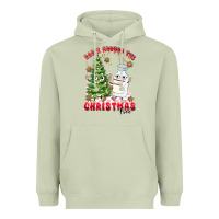 Matcha racn around the christmas tree Heavyweight Hoodie - MaliasSmallBusiness