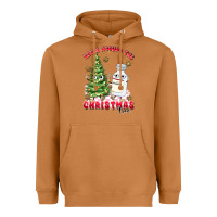 Meerkat racn around the christmas tree Heavyweight Hoodie - MaliasSmallBusiness