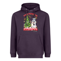 Plum racn around the christmas tree Heavyweight Hoodie - MaliasSmallBusiness
