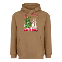 Toasted Coconut racn around the christmas tree Heavyweight Hoodie - MaliasSmallBusiness