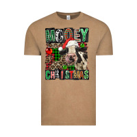 Vintage Coffee Mooey christmas Vintage Tee - FaDigitalArtStudio