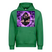 Emerald gothic girl night Urban Hoodie - TumblerDesignByShophia