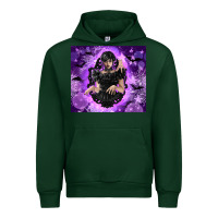 Forest Green gothic girl night Urban Hoodie - TumblerDesignByShophia