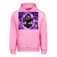 Fuchsia Pink gothic girl night Urban Hoodie - TumblerDesignByShophia