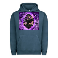 Pigment Midnight Navy gothic girl night Urban Hoodie - TumblerDesignByShophia