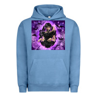 Pigment Pebble Blue gothic girl night Urban Hoodie - TumblerDesignByShophia