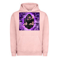 Pigment Salmon gothic girl night Urban Hoodie - TumblerDesignByShophia