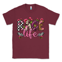 Burgundy race life Classic Tee - Artiststas