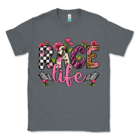 Charcoal Heather race life Classic Tee - Artiststas