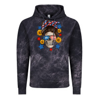 Cloud Black American mom skull Vintage Hoodie - Neo Western