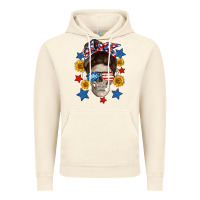 Vintage Artic American mom skull Vintage Hoodie - Neo Western