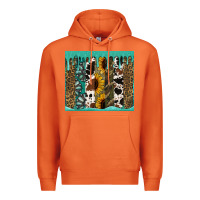 Carrot western brushstroke tumbler Premium Hoodie - Jasminsmagicworld