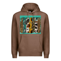 Chestnut western brushstroke tumbler Premium Hoodie - Jasminsmagicworld