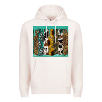 Pale Pink western brushstroke tumbler Premium Hoodie - Jasminsmagicworld