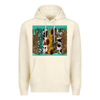 Sandshell western brushstroke tumbler Premium Hoodie - Jasminsmagicworld