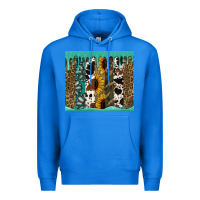 True Royal western brushstroke tumbler Premium Hoodie - Jasminsmagicworld