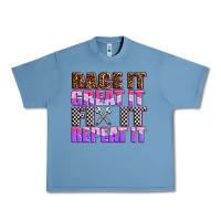 Pebble Blue race ıt great ıt fıx ıt repeat ıt Urban Heavy Tee - AdoDesignShop