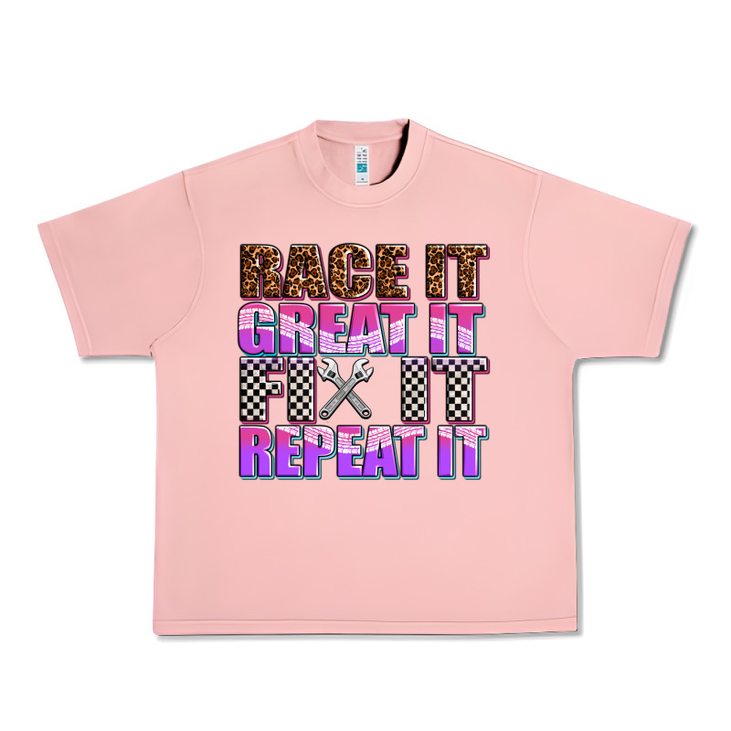 Race ıt Great ıt Fıx ıt Repeat ıt Urban Heavy Tee by AdoDesignShop | Teevron