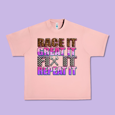 Race ıt Great ıt Fıx ıt Repeat ıt Urban Heavy Tee Designed By Adodesignshop