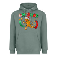 Sage oh snap with gingerbread Heavyweight Hoodie - MaliasSmallBusiness