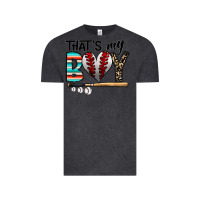 Vintage Black baseball Vintage Tee - CowhideDigitalArt