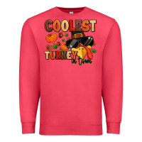 Cardinal coolest turkey in town Premium Sweatshirt - MaliasSmallBusiness