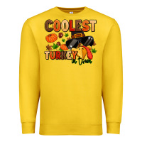 Lemon coolest turkey in town Premium Sweatshirt - MaliasSmallBusiness