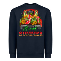 Navy sweet summer watermelon and truck Heavyweight Sweatshirt - HRA Design Shop