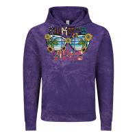 Cloud Purple summer vibes Vintage Hoodie - SublimationCraftShop