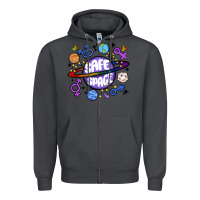 Smoke safe space Zipper Hoodie - MaliasSmallBusiness