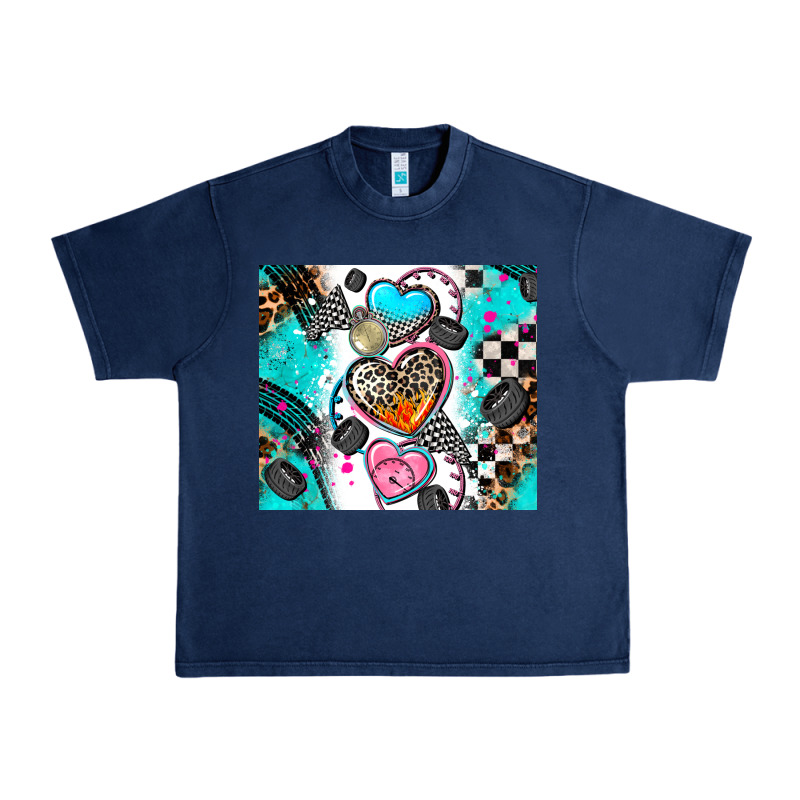 Race Heart Urban Heavy Tee by AdoDesignShop | Teevron