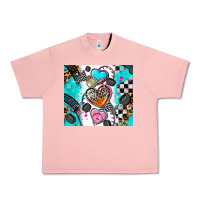 Salmon race heart Urban Heavy Tee - AdoDesignShop